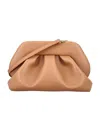 Themoirè Tia Vegan Fabric Clutch In Macadamia