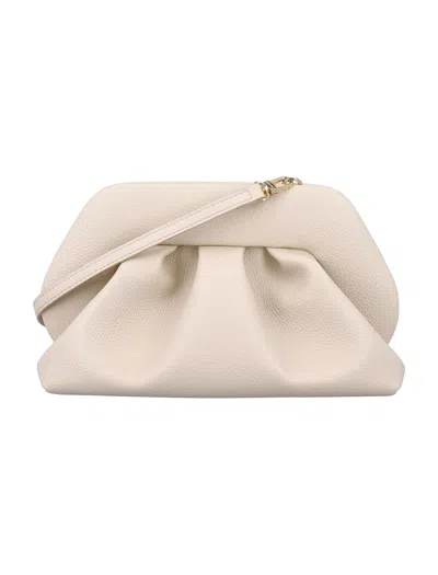 Themoirè Tia Vegan Fabric Clutch In Shell