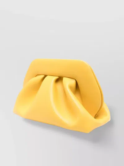 Themoirè Tia Vegan Leather Clutch With Detachable Strap