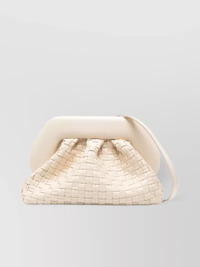 Themoirè Tia Weaved Clutch Bag