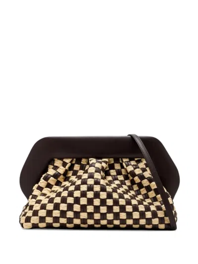 Themoirè Tia Woven Cross Body Bag