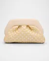 Themoirè Tia Woven Vegan Fabric Clutch Bag