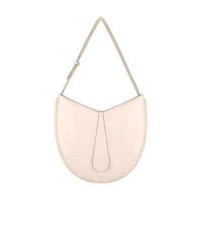 Themoirè Tike Vegan Shell Shopping Bag In White