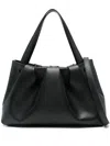 Themoirè Athena Vegan Fabric Bag In Black