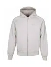 Themoirè Unisex Cream Colored Neoprene Sweatshirt In Cream