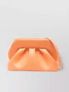 Themoirè Vegan Leather Clutch Bag With Adjustable Strap