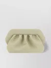 Themoirè Vegan Leather Pleated Clutch Bag