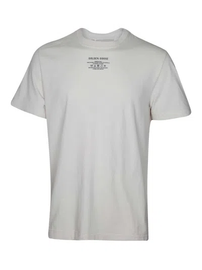 Themoirè White Cotton T-shirt