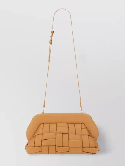 Themoirè Woven "bios" Clutch Adjustable Strap