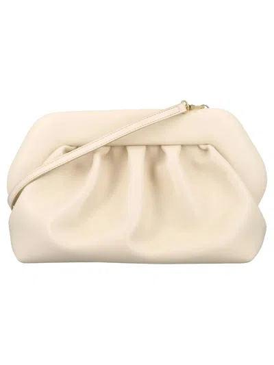 Themoirã¨ Women's Bios Vegan Leather Clutch In White