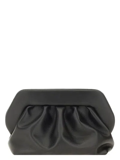 Themoirã¨ Women's Bios Vegan Leather Clutch In Black