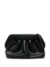 Themoirã¨ Women's Bios Vegan Leather Clutch In Black