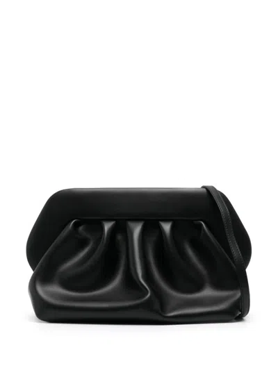 Themoirã¨ Women's Bios Vegan Leather Clutch In Black