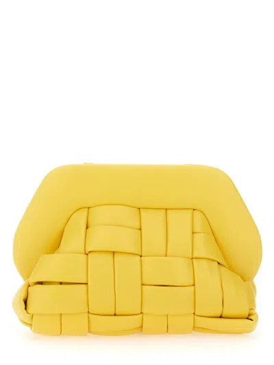 Themoirã¨ Women's Braided Tia Clutch In Yellow