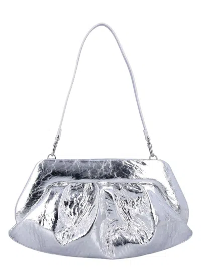 Themoirã¨ Women's Emera Pineapple Clutch In Silver