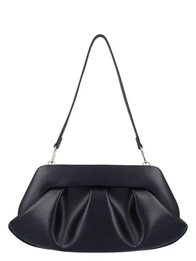Themoirã¨ Women's Emera Vegan Leather Clutch In Black