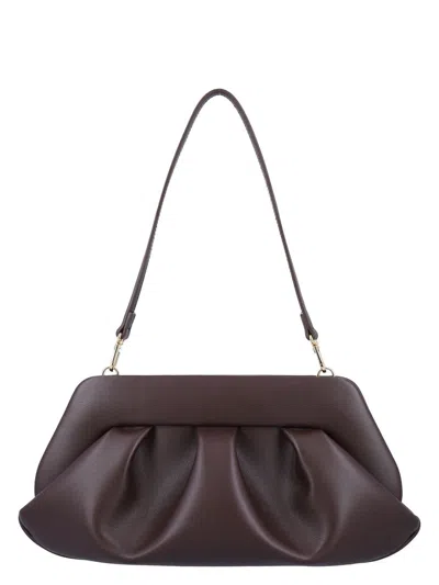 Themoirã¨ Women's Emera Vegan Leather Clutch In Ebony