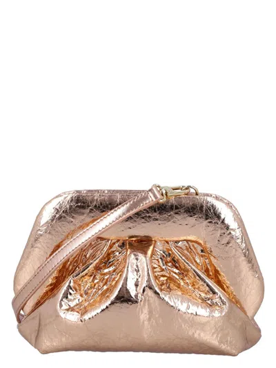 Themoirã¨ Women's Gea Pineapple Clutch In Rose Gold