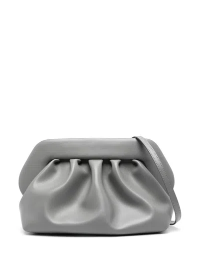 Themoirã¨ Women's Gea Vegan Leather Clutch In Grey