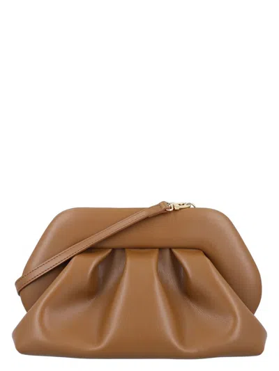 Themoirã¨ Women's Tia Vegan Fabric Clutch In Caramel