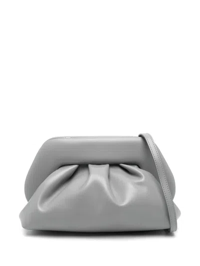Themoirã¨ Women's Tia Vegan Leather Clutch In Grey