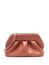 Themoirã¨ Women's Tia Vegan Leather Clutch In Leather Brown