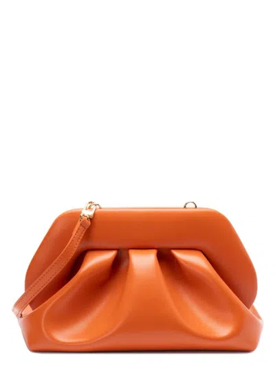 Themoirã¨ Women's Tia Vegan Leather Clutch In Orange