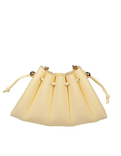Themoirè Adjustable Shoulder Bag In Yellow