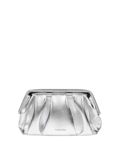 Themoirè Afrodite Handbag In Silver
