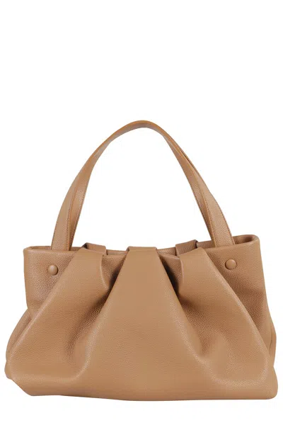 Themoirè Athena Bag In Brown