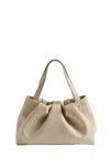Themoirè Athena Bottalato Gathered Design Tote Handbag