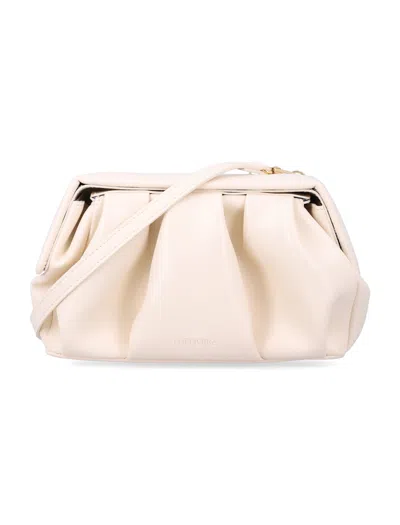 Themoirè Athena Clutch Bag In Neutral
