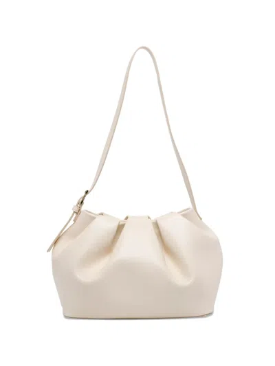 Themoirè Athena Gathered Shoulder Bag In Neutral