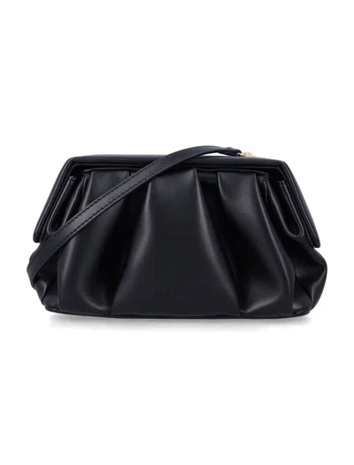 Themoirè Athena Pochette In Black