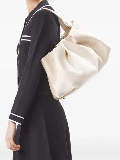 Themoirè Athena Ruched Shoulder Bag In Pink