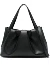 Themoirè Athena Vegan Fabric Bag In Black