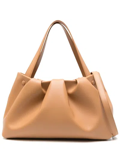 Themoirè Athena Vegan Fabric Bag By Themoire In Brown