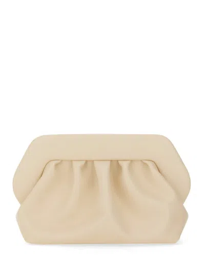 Themoirè Bios Clutch In Beige