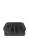 Themoirè Bios Vegan Leather Clutch In Black