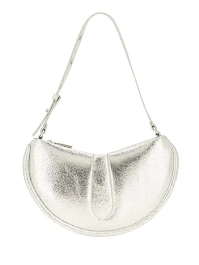 Themoirè Ebe Palma Bag In Silver
