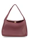 Themoirè Bag "eudora" In Burgundy