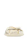 Themoirè Gold Vegan Leather Emera Pineapple Shoulder Bag