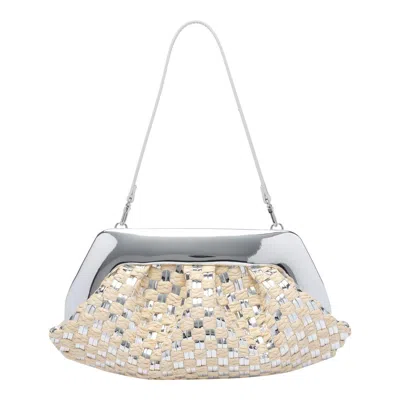 Themoirè Bags In Silver