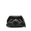 Themoirè Tia Vegan Leather Clutch Bag In Black