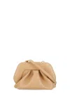 Themoirè Macadamia Vegan Pu Clutch In Brown