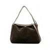 Themoirè Panelled Tote Bag In Green