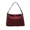 Themoirè Flap-detail Shoulder Bag In Red