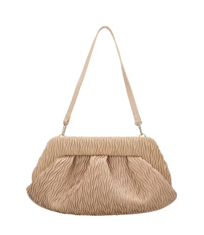 Themoire' Bags.. Sand In Brown