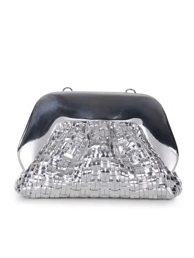 Themoirè Bags In Silver