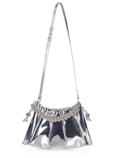 Themoirè Bags In Silver